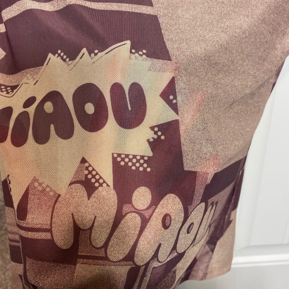 Miaou Mini Tee in Stone Mauve - Picture 5 of 11